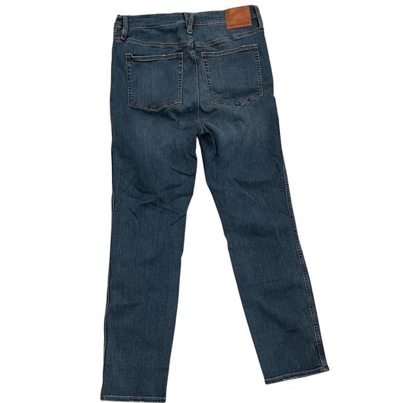 NWT J.Crew Point Sur Hightower Straight Jean in Vivid Indigo Wash, Size 32 - Picture 5 of 13